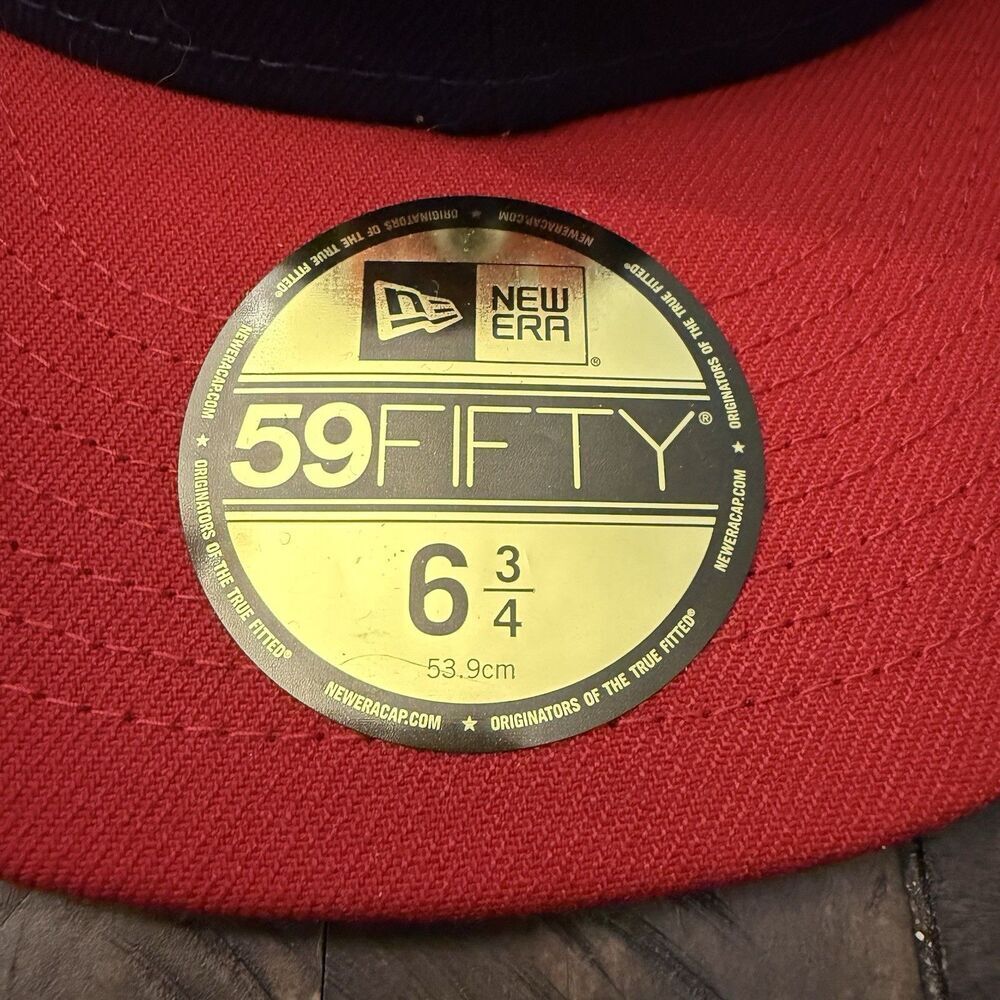 MiLB Worcester Red Sox Authentic New Era 59FIFTY Fitted Hat 6 3/4 Baseball Cap - Picture 2 of 5